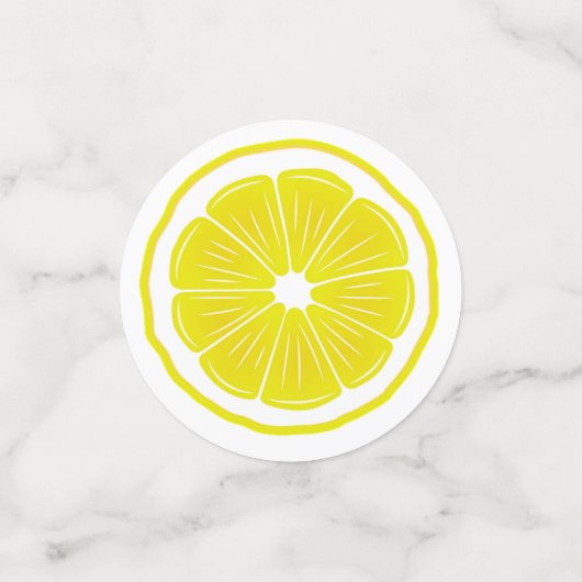 Citrus Fruits Design Table Table Confetti (Kleine voorkant)