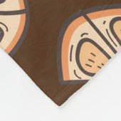 Citrus Fruits Fleece Deken (Hoek)