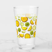 Citrus Fruits Glass Glas (Achterkant)