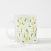 Citrus Fruits Lemon Orange Modern. Matglas Koffiemok (Links)