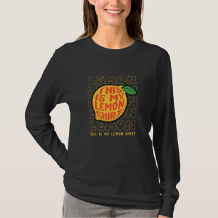 Citrus Fruits Lemonade Tropical Summer Lemon T-shirt
