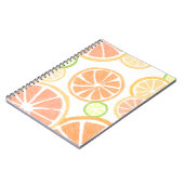Citrus Fruits Oranje Limoen Lemon Grapefruit Notitieboek (Linkerzijde)