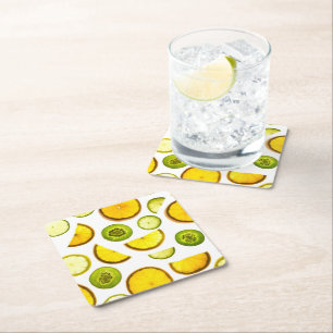 Citrus Fruits Paper Onderzetter