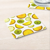 Citrus Fruits Paper Onderzetter (Schuin)