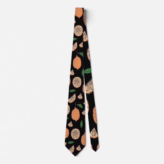 Citrus Fruits Stropdas (Voorkant)