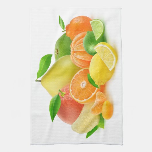 Citrus Fruits Theedoek (Verticaal)