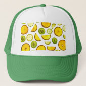 Citrus Fruits Trucker Hat Pet (Voorkant)
