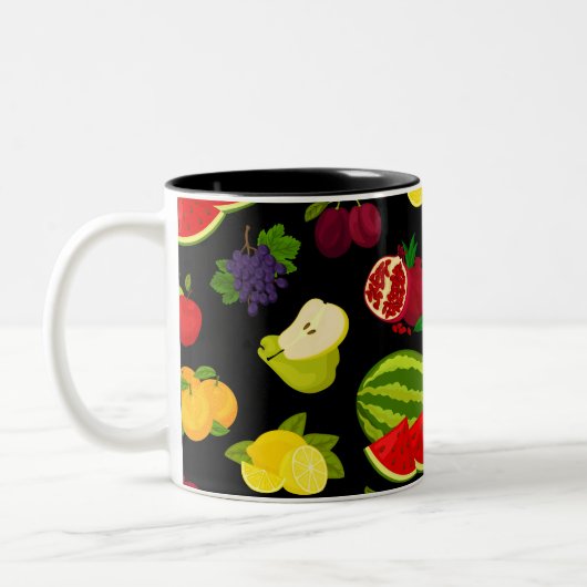 Citrus Fruits Tweekleurige Koffiemok (Links)