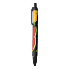 Citrus Fruits Zwarte Inkt Pen