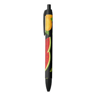 Citrus Fruits Zwarte Inkt Pen