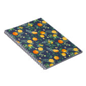 Citrus Fusion: Sinaasappels met tropische flair Notitieboek (Rechterzijde)