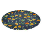 Citrus Fusion: Sinaasappels met tropische flair Snijplank (Hoek)