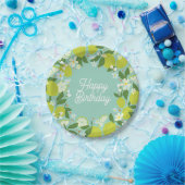 Citrus Garden Paper Bord - Mint Green (Feest)