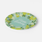 Citrus Garden Paper Bord - Mint Green (Gekanteld)