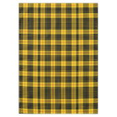 Citrus Geel Zwart Geruit Tafelkleed (Voorkant)