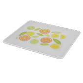 Citrus Glass Cutting Board Snijplank (Hoek)