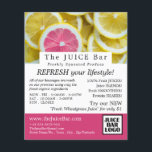 Citrus Grapefruitsap, Adverteren sausbast Flyer<br><div class="desc">Citrus grapefruitjes,  sausbast Adverteren broers van het Visitekaartje.</div>