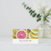 Citrus Grapefruitsap Visitekaartje (Staand voorkant)