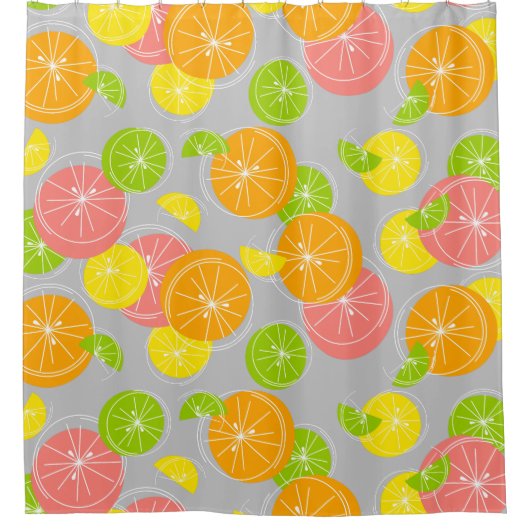 Citrus Group White douchegordijn (Voorkant)