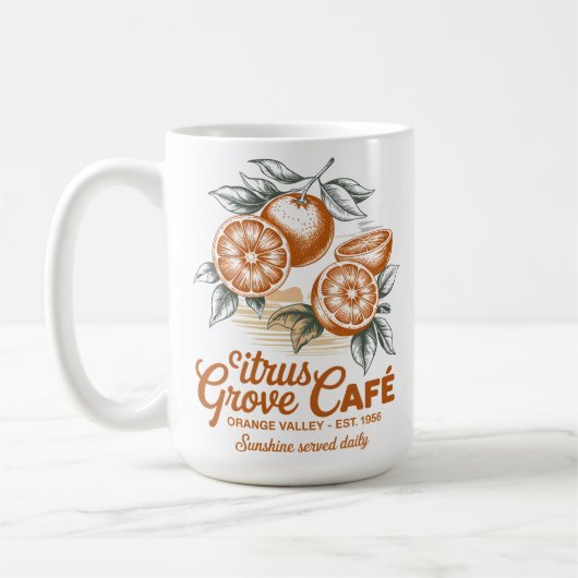 Citrus Grove Café Koffiemok (Links)