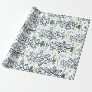 Citrus Grove White Cadeaupapier