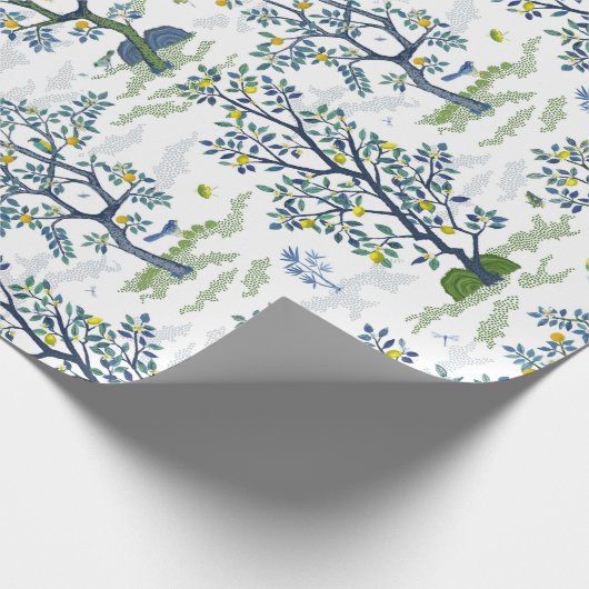 Citrus Grove White Cadeaupapier (Hoek)