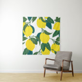 Citrus Hand getrokken  patroon Wandkleed (In situ)