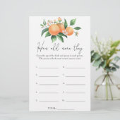 Citrus - Hoe oud waren ze al? (Staand voorkant)