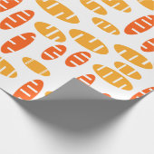 Citrus Holey Ovals Cadeaupapier (Hoek)