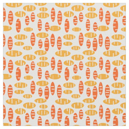 Citrus Holey Ovals Stof (Close Up)