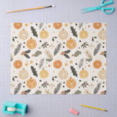 Citrus, Holly en Pine Naalden Gezellige Kerst Tissuepapier (Craft)