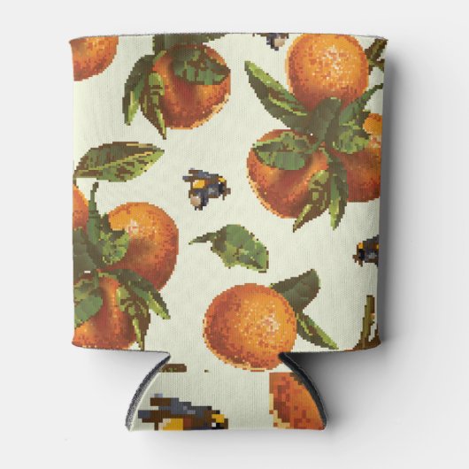 Citrus & hommel: naadloos blikjeskoeler (Voorkant)