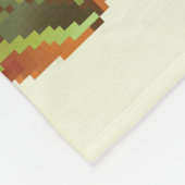 Citrus & hommel: naadloos fleece deken (Hoek)