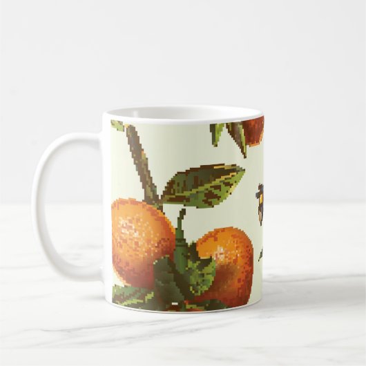 Citrus & hommel: naadloos koffiemok (Links)