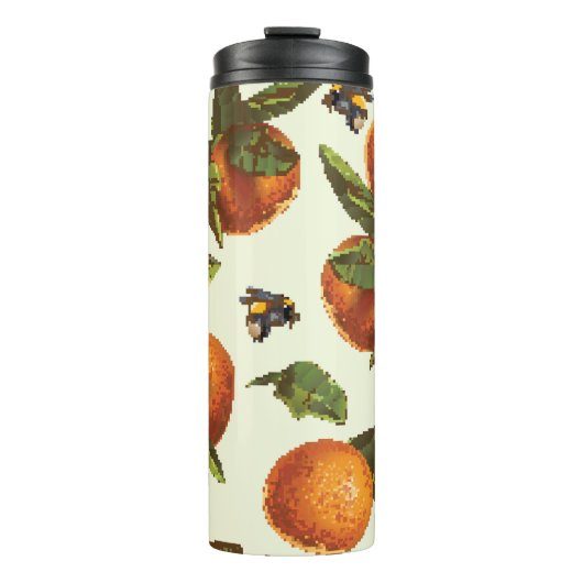 Citrus & hommel:  naadloos thermosbeker (Voorkant)