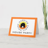 Citrus House Logo, Housewarming Party Invitation (Voorkant)