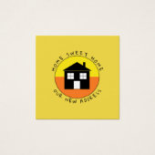 Citrus House Logo, wijziging adreskaart Vierkante Visitekaartjes (Voorkant)