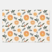Citrus Hygge Christmas Inpakpapier Vel (Voorkant)