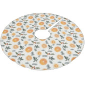 Citrus Hygge Christmas Kerstboom Rok (Gekanteld)