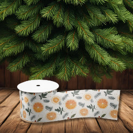 Citrus Hygge Christmas Satijnen Lint