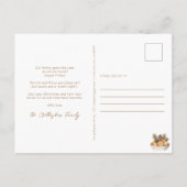 Citrus Hygge Kerstverhaal Feestdagenkaart (Achterkant)