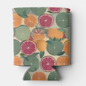 Citrus in gedempte tinten blikjeskoeler (Achterkant)