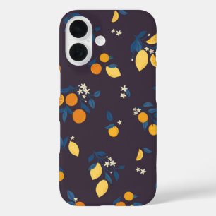 Citrus in het donker iPhone 16 hoesje