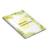 Citrus-Inspired Motivational  Notitieboek (Rechterzijde)