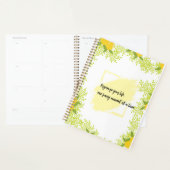 Citrus-Inspired Motivational  Planner (Display)