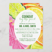 Citrus Invitation Kaart (Voorkant / Achterkant)