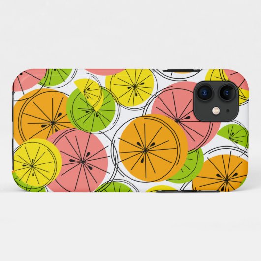 Citrus iPhone-case Case-Mate iPhone Case (Achterkant (horizontaal))