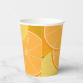 Citrus Joy Paper Cups Papieren Bekers (Rechts)