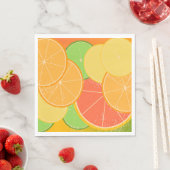 Citrus Joy Paper Napkins Servet (Insitu)