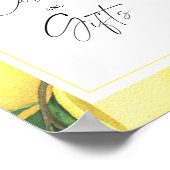 Citrus - Kaarten en cadeaus Poster (Hoek)